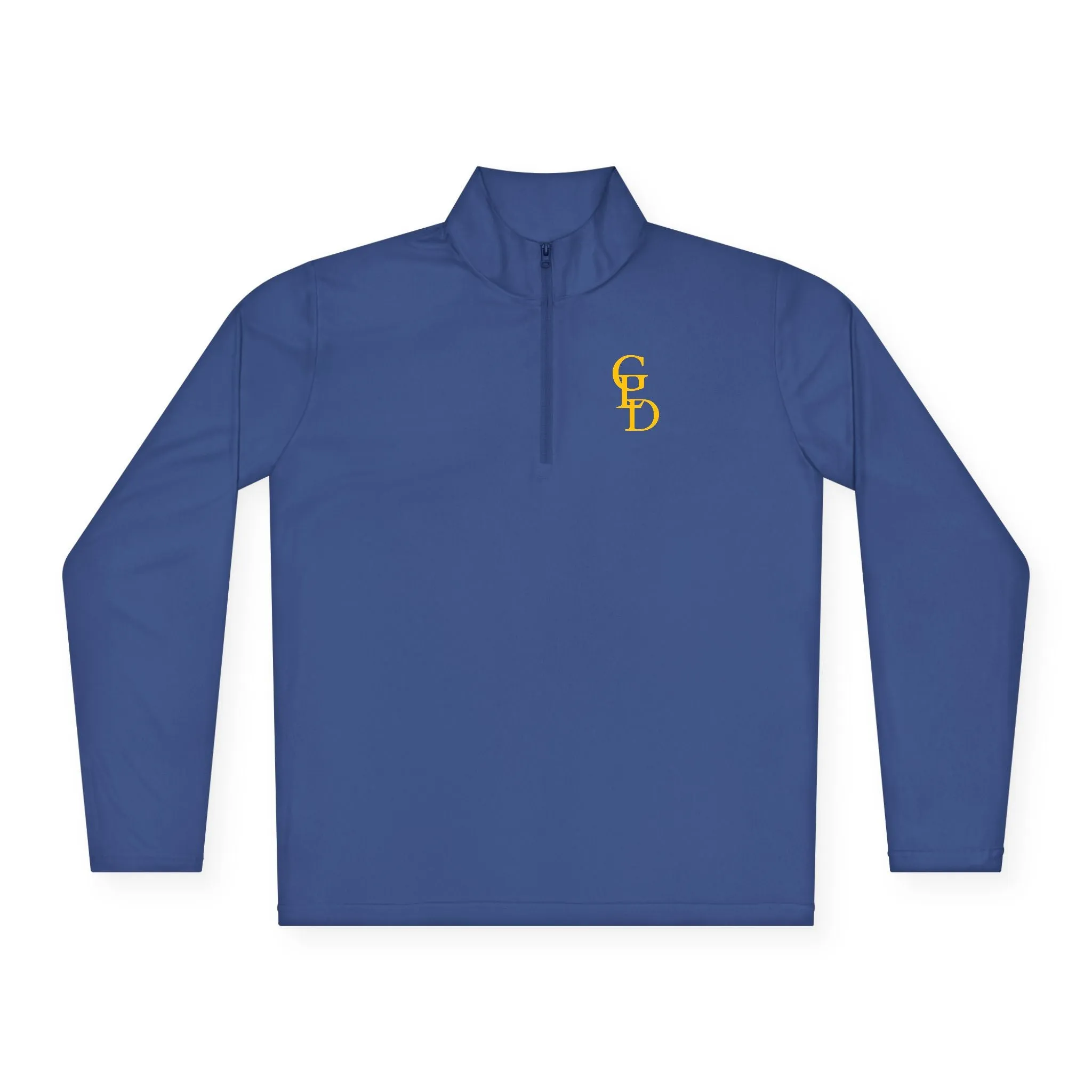 Unisex Quarter-Zip Pullover - Gold Emblem