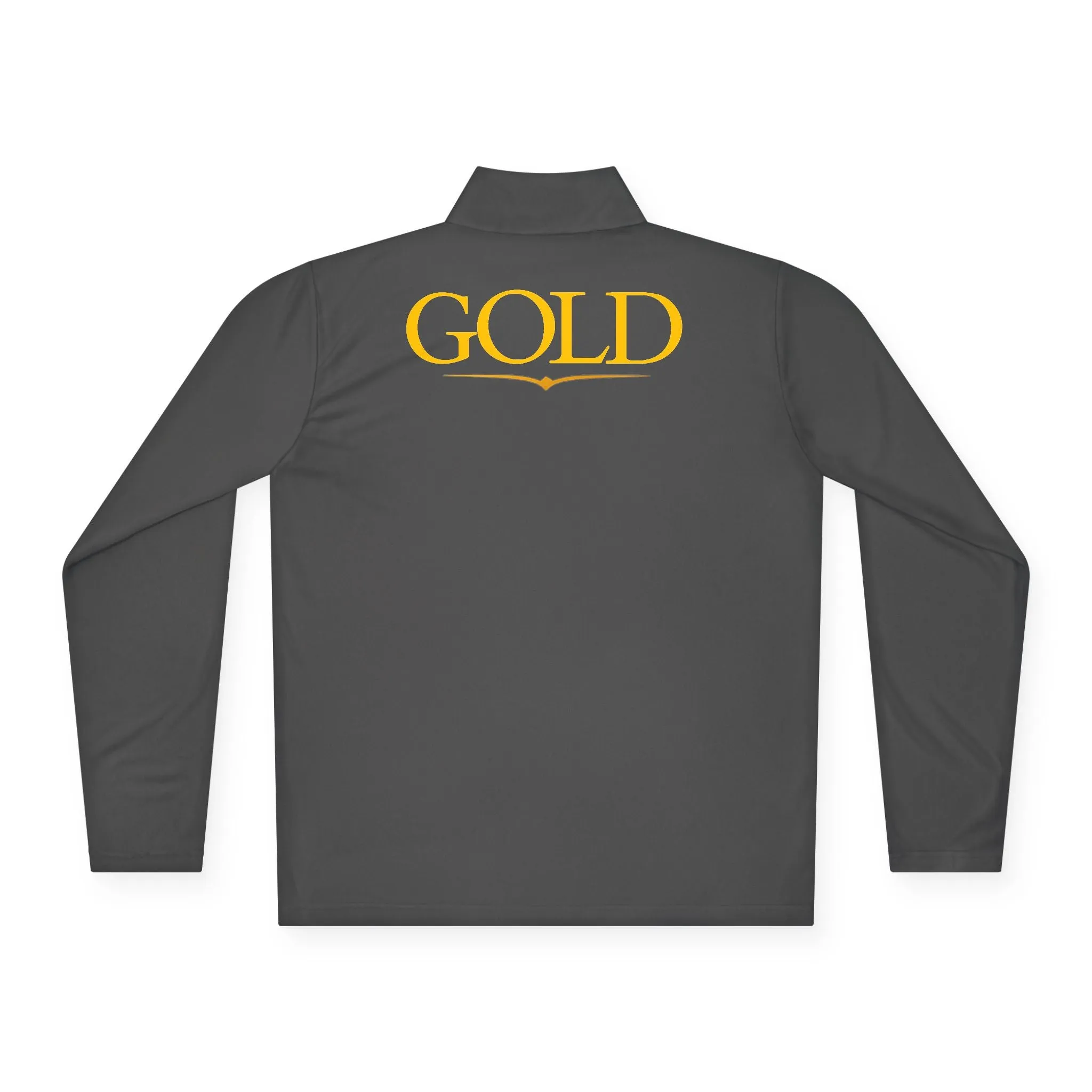 Unisex Quarter-Zip Pullover - Gold Emblem