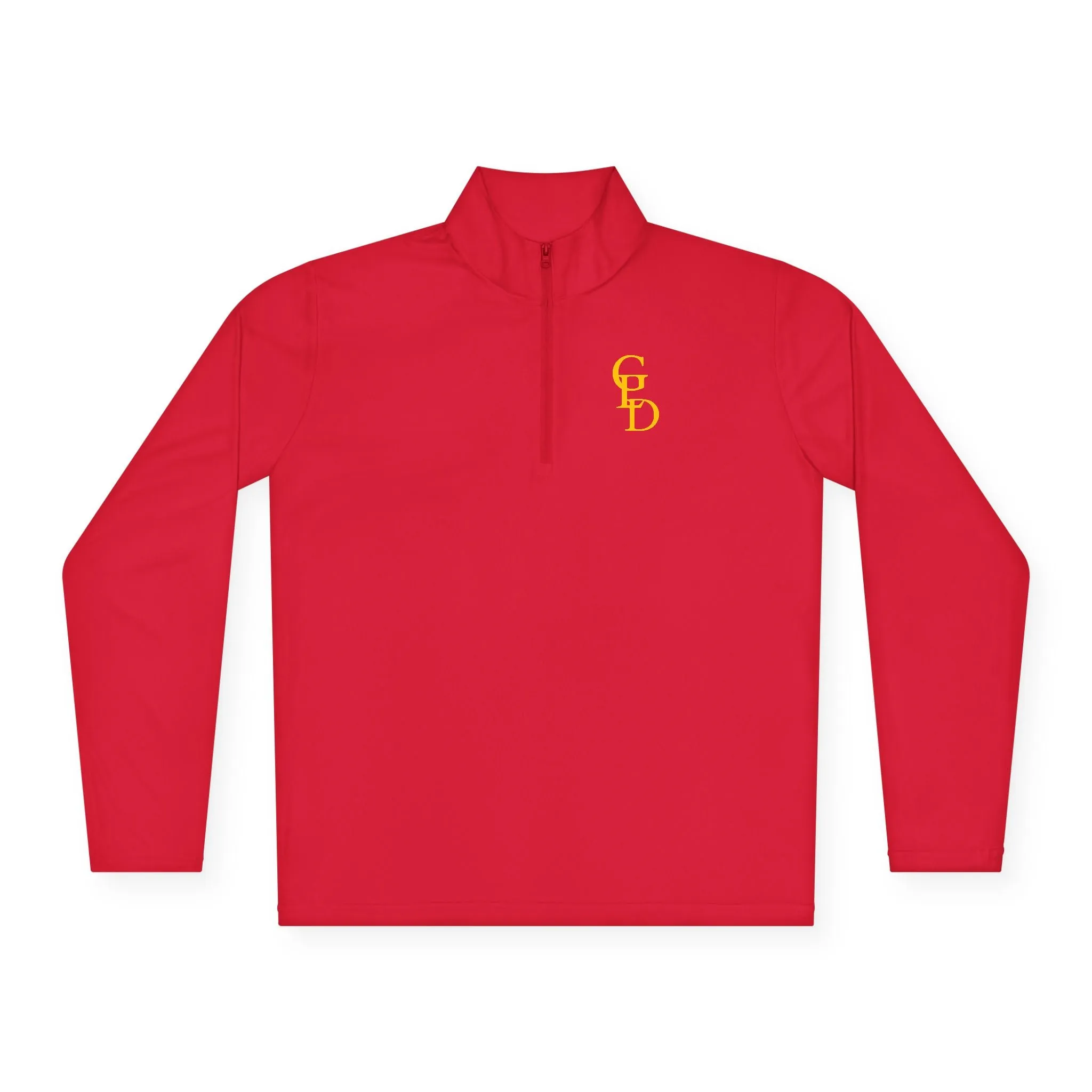 Unisex Quarter-Zip Pullover - Gold Emblem