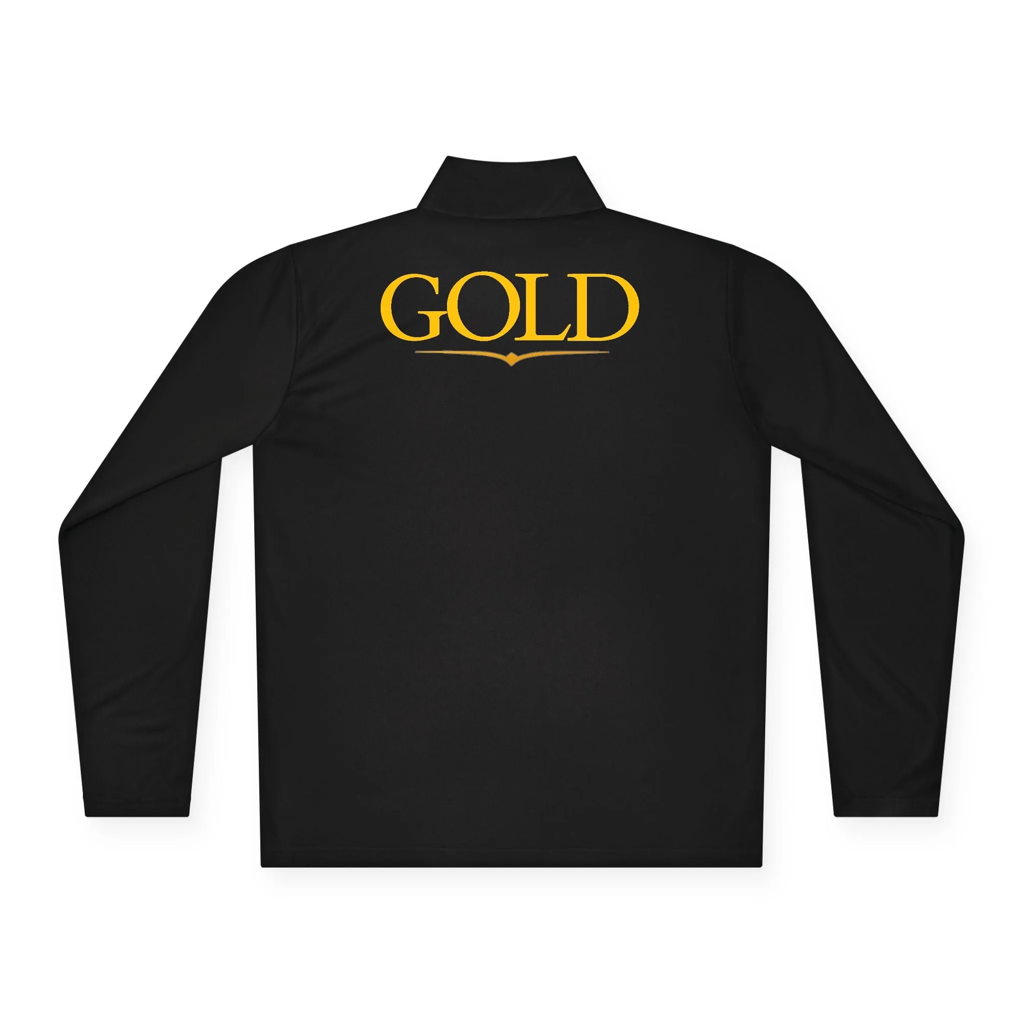 Unisex Quarter-Zip Pullover - Gold Emblem