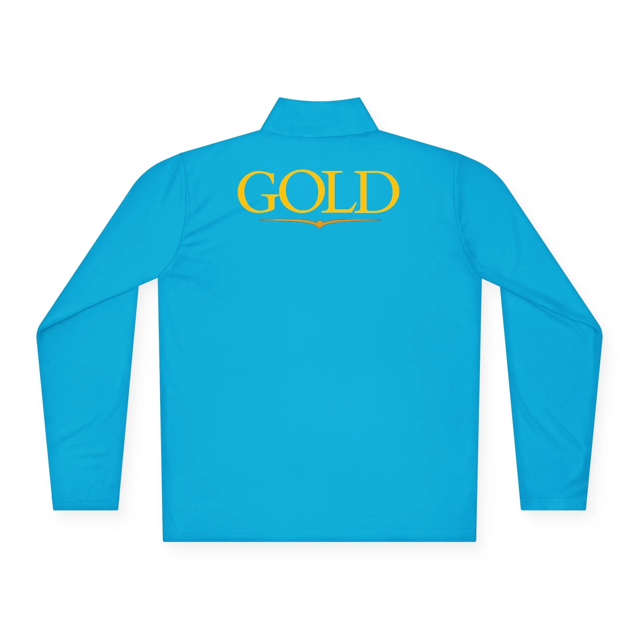 Unisex Quarter-Zip Pullover - Gold Emblem