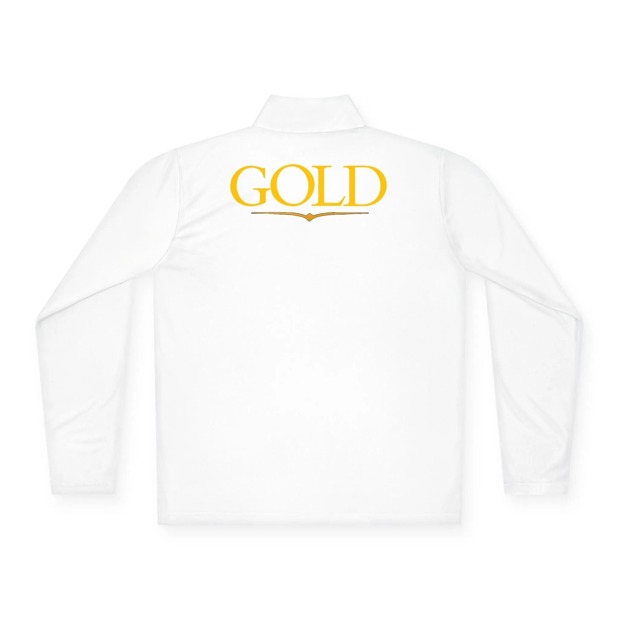Unisex Quarter-Zip Pullover - Gold Emblem