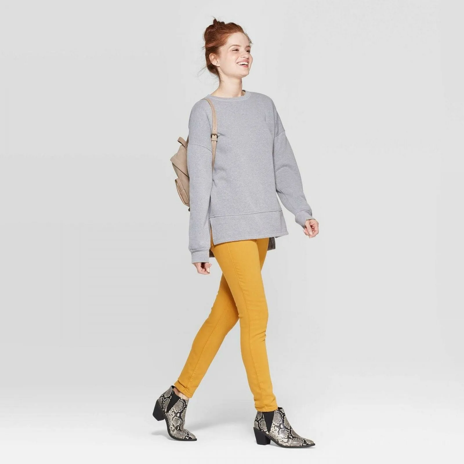 Universal Thread Fleece Tunic Pullover Sweatshirt