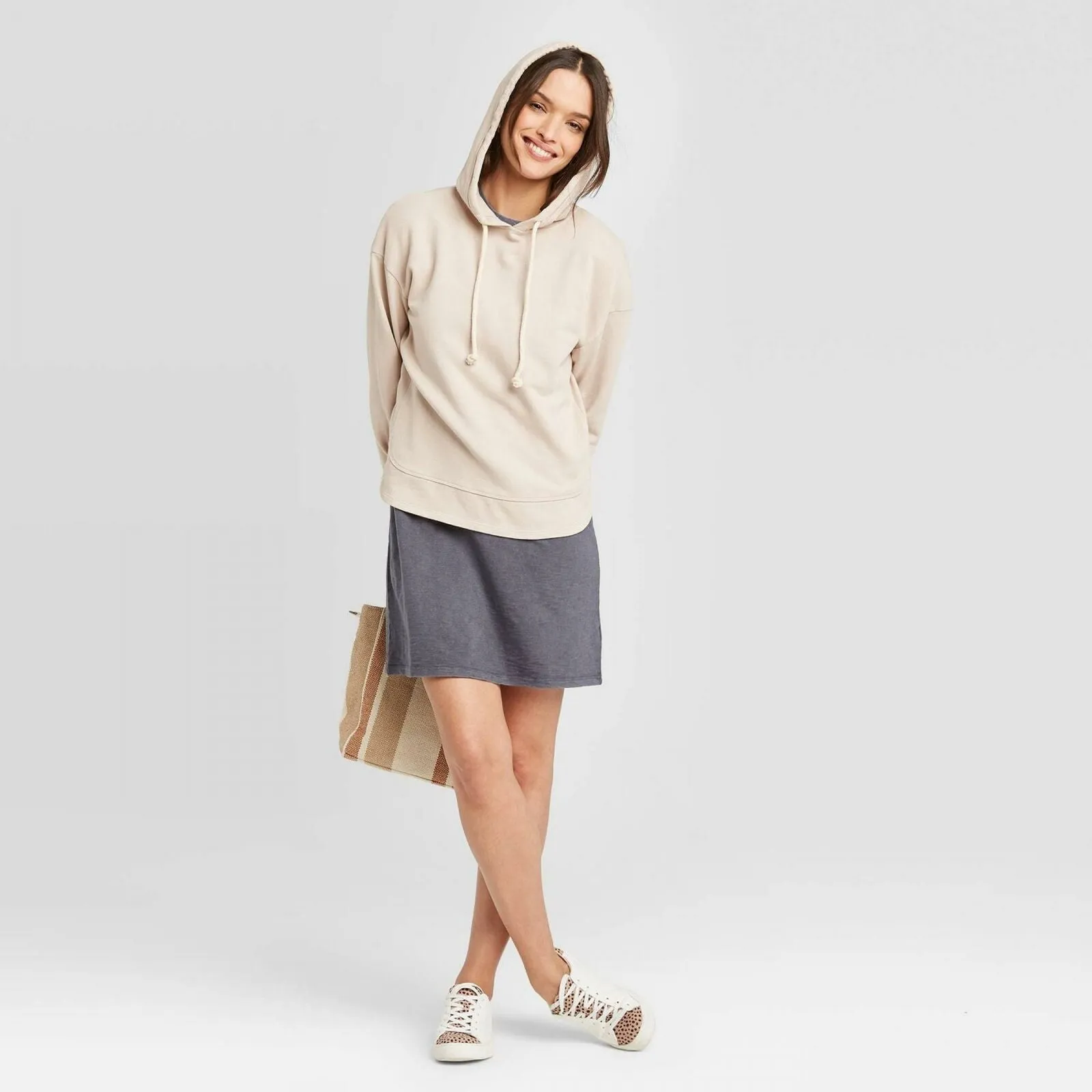 Universal Thread Women's French Terry Hooded Sweatshirt