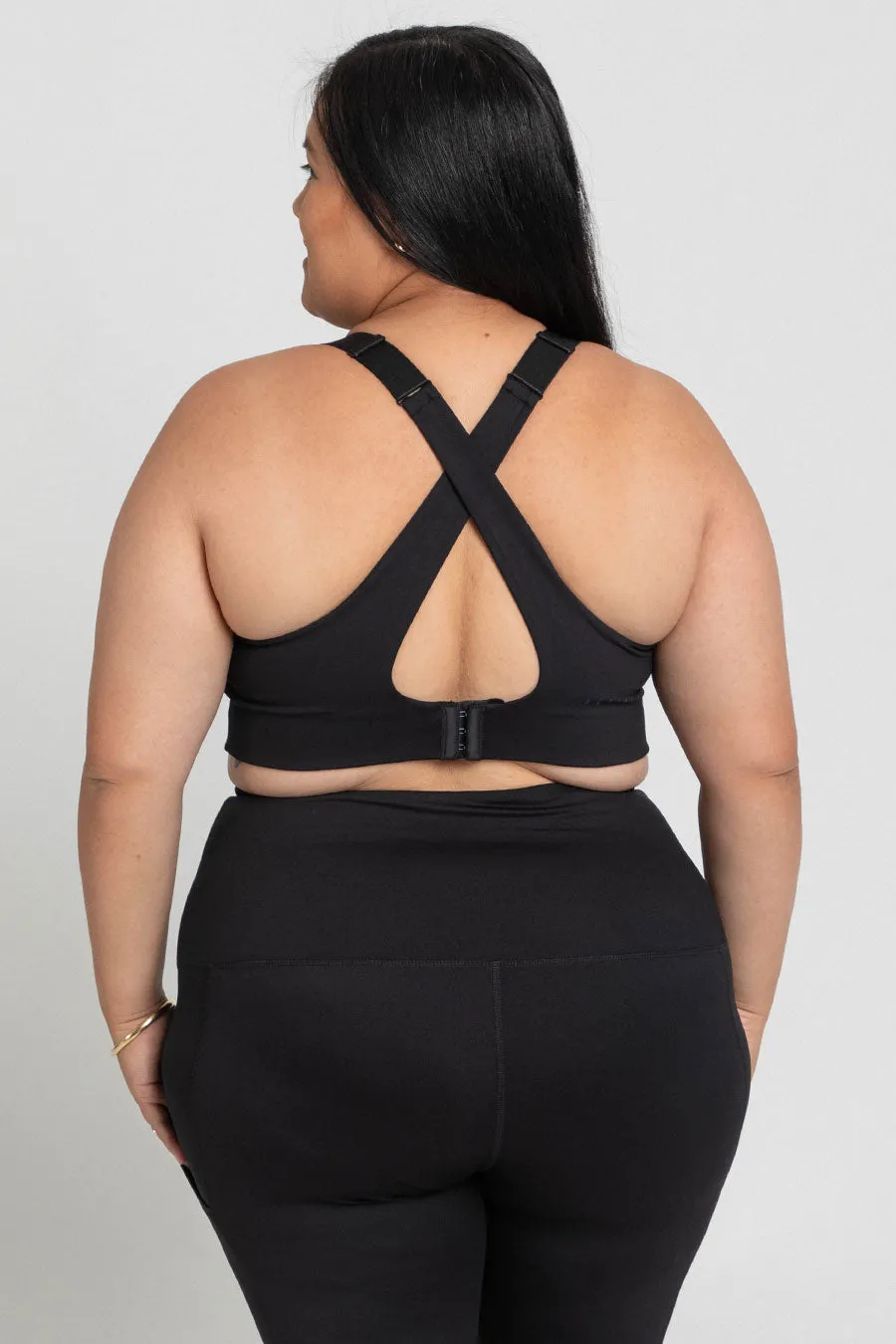 Utility Move Adjustable Bra - Black