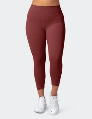 V1 Butter 7/8 Leggings - Rhubarb