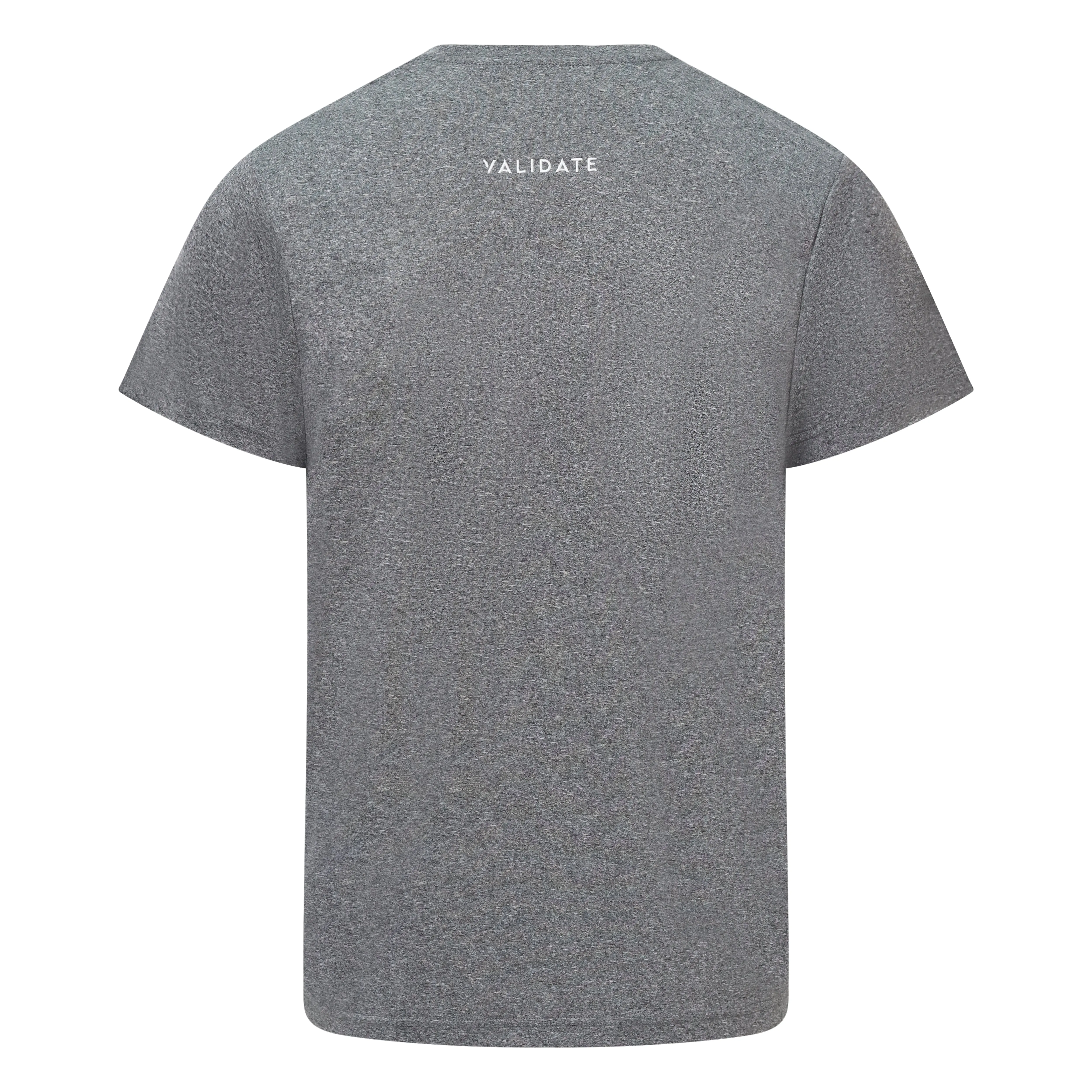 Validate Men's TriDri® recycled performance t-shirt Charcoal