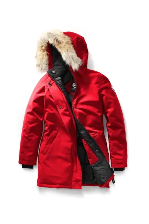 Victoria Parka Red Womens