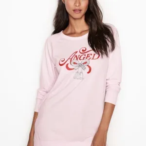 Victoria's Secret Valentines Sleep Shirt Pajamas Angel  XS S