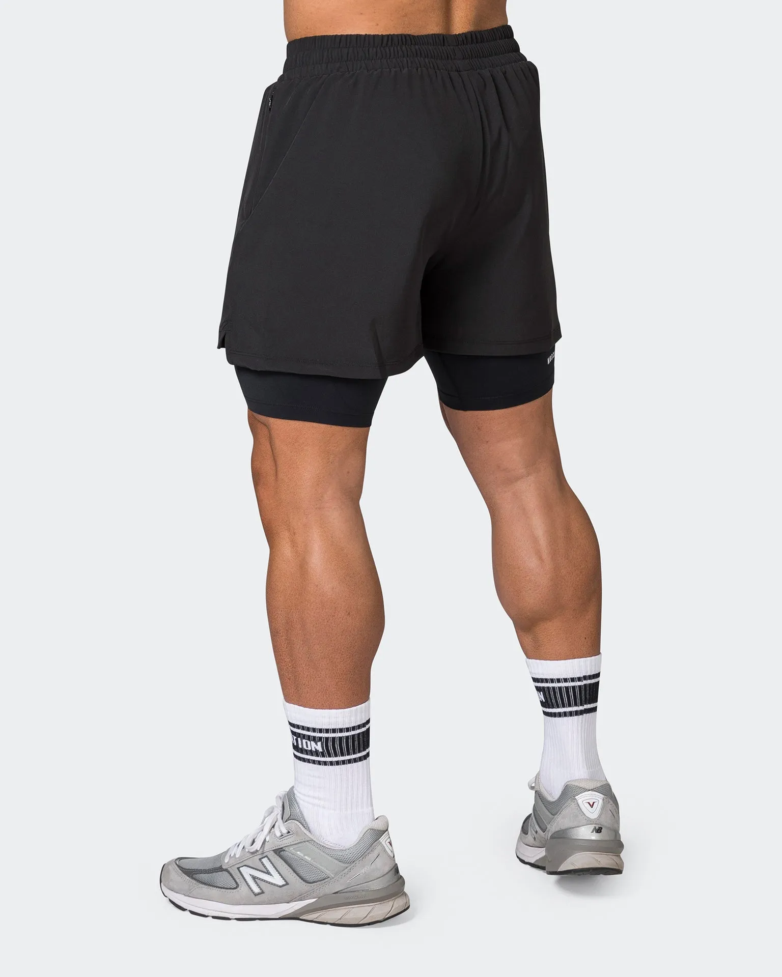 Vigour Training 3" Shorts - Black