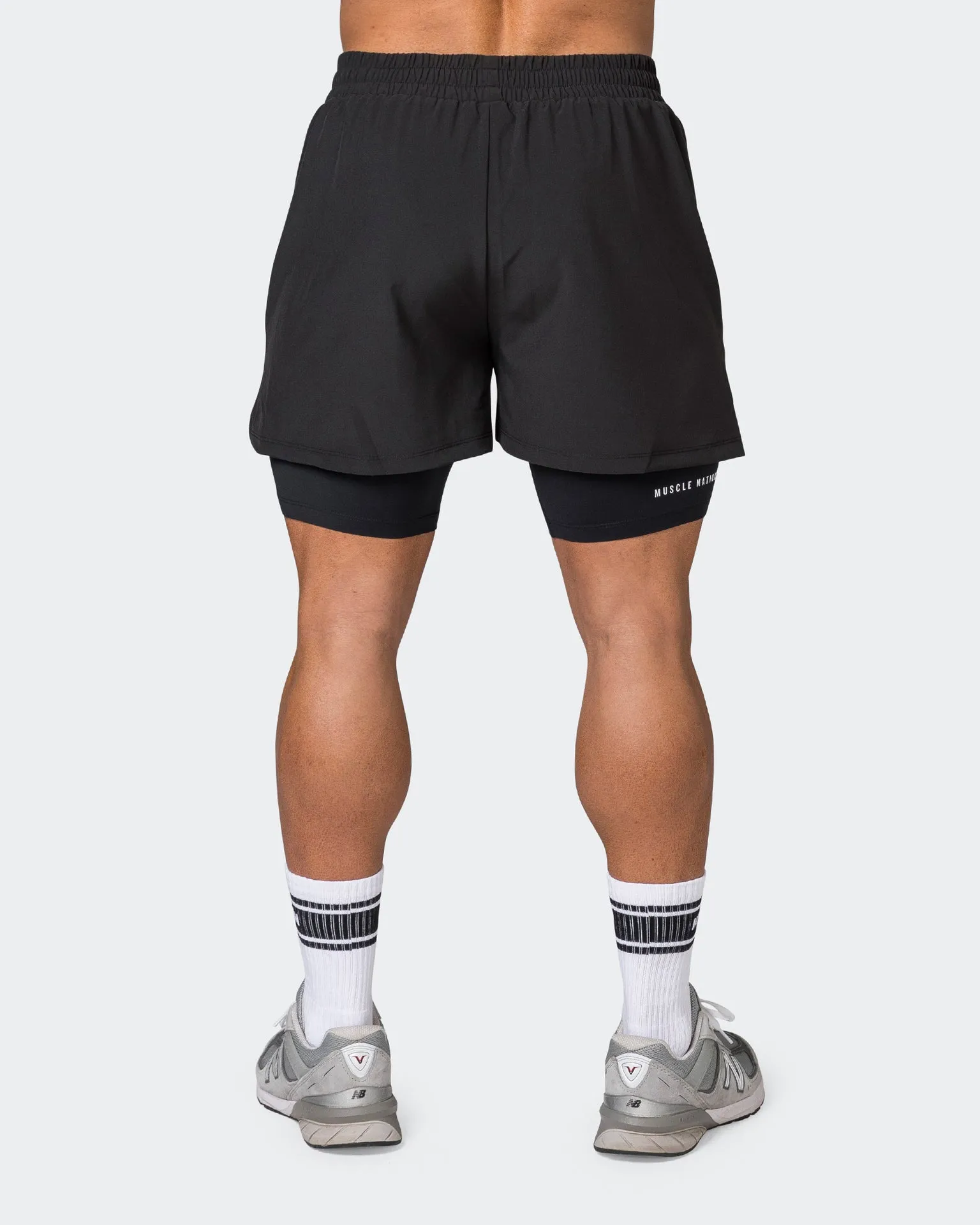 Vigour Training 3" Shorts - Black