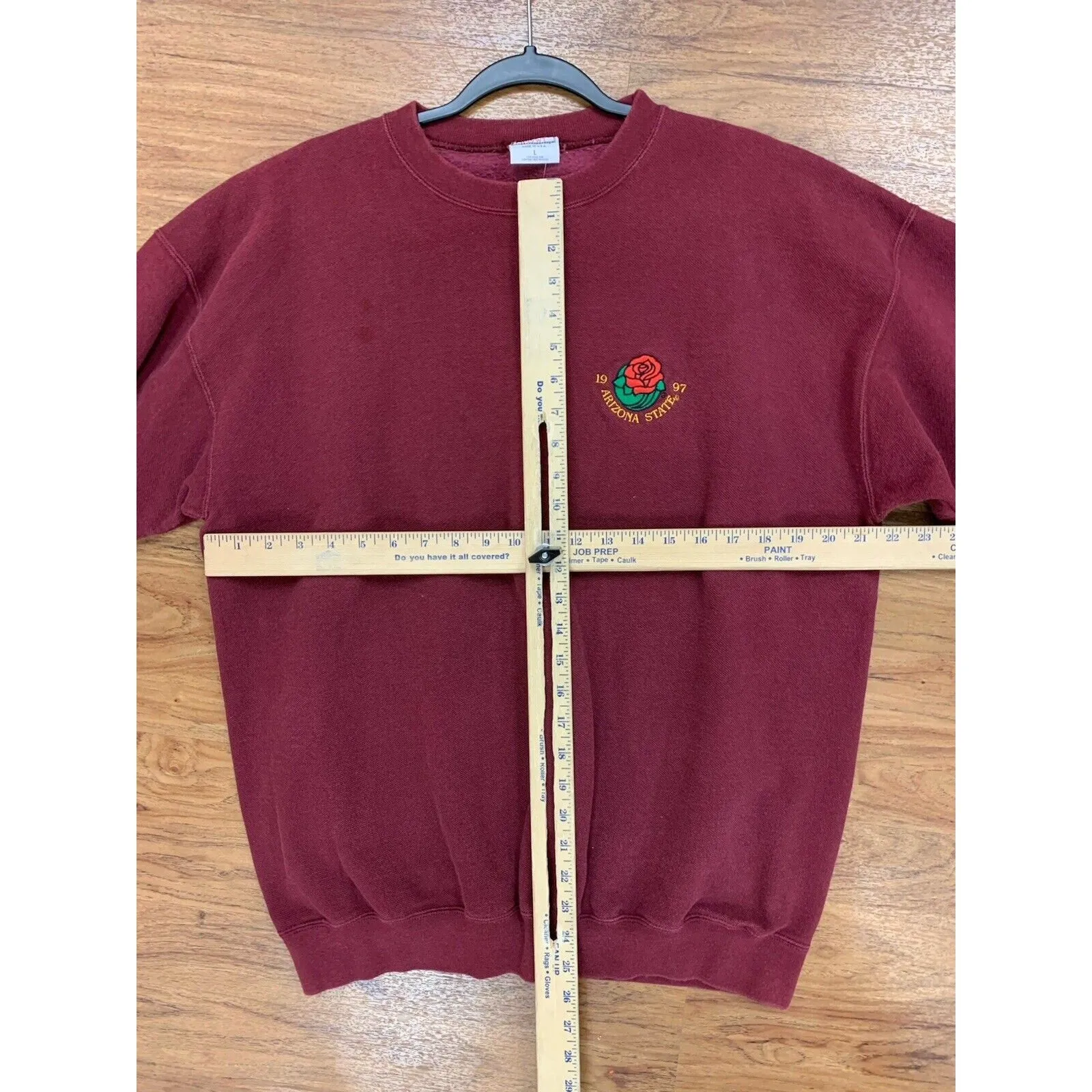 Vintage 1997 Santee Arizona State Embroidered Crewneck Sweatshirt Sz L