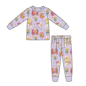 VINTAGE EASTER BUNNY PAJAMAS - PURPLE - PREORDER