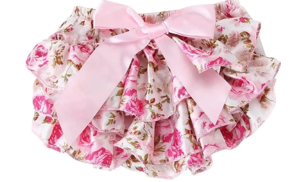 Vintage Pink Floral Bloomers