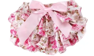 Vintage Pink Floral Bloomers