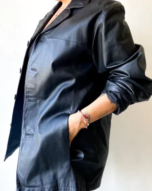 Vintage Wilsons Black Leather Jacket