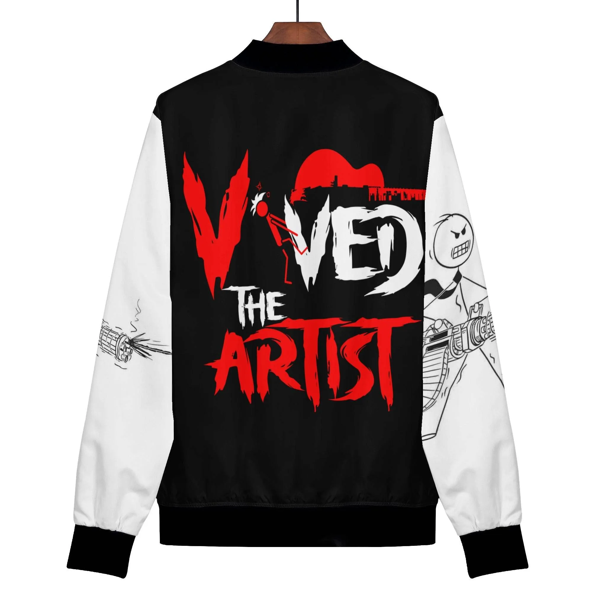 Viv'ed the Artist Women's Athleisure Bomber Jacket