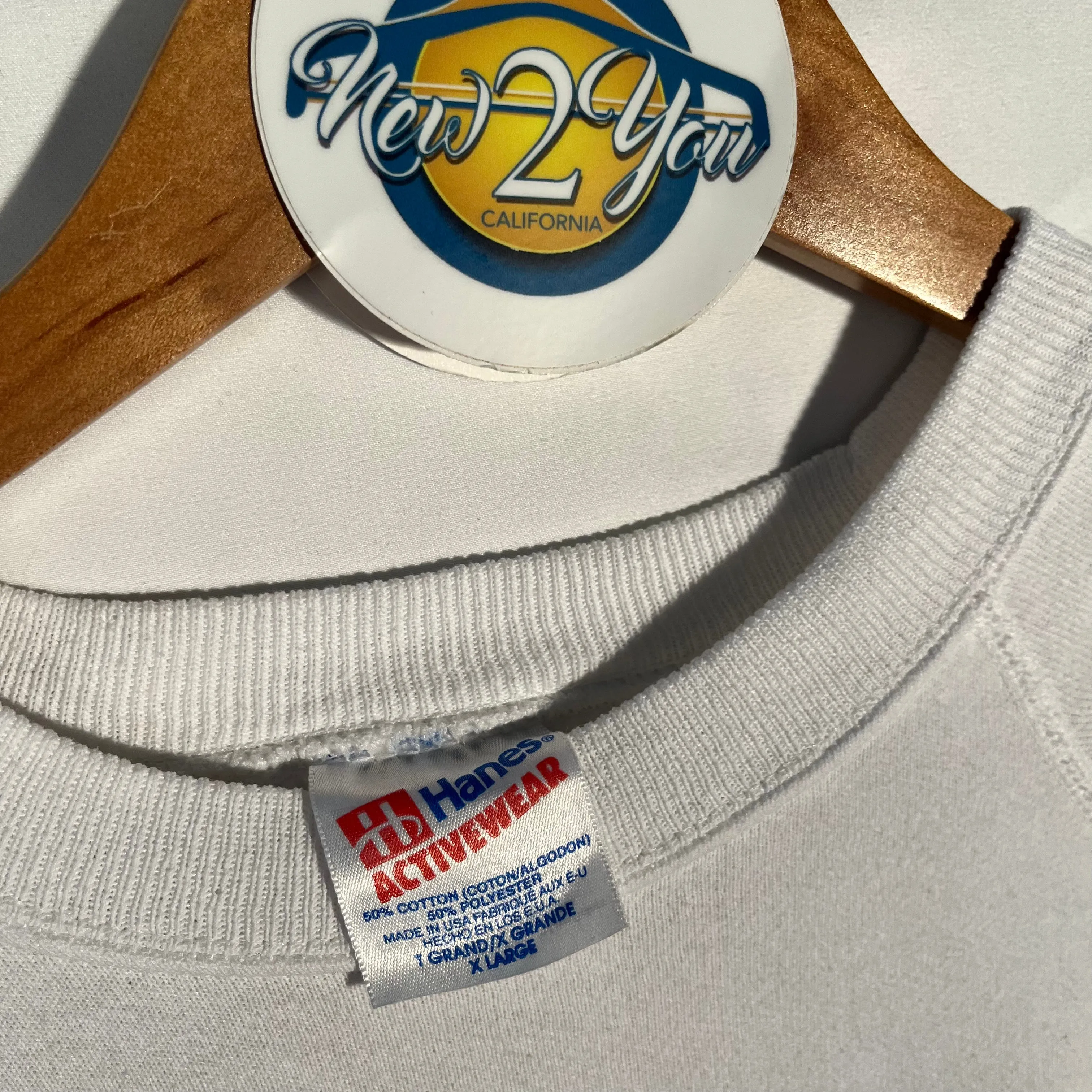 VTG '93 Dopey 'Magical Christmas Faire' Crewneck Sweater - White