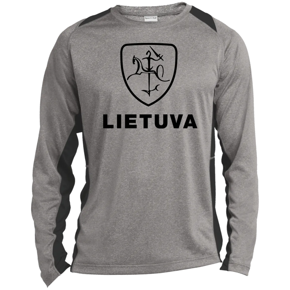 Vytis Lietuva - Men's Long Sleeve Colorblock Activewear Performance T