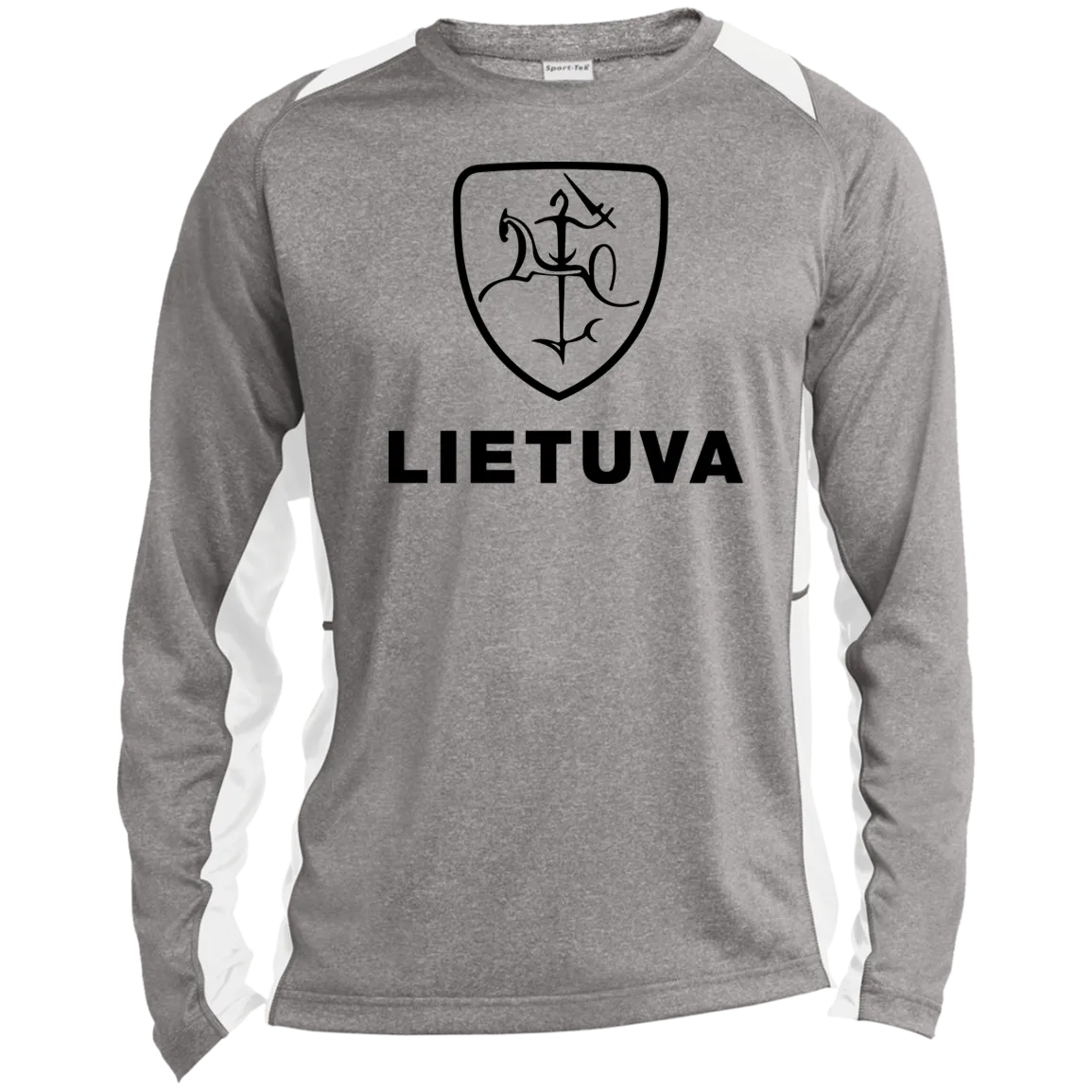 Vytis Lietuva - Men's Long Sleeve Colorblock Activewear Performance T