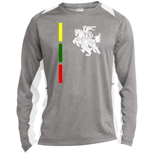 Warrior Vytis - Men's Long Sleeve Colorblock Activewear Performance T