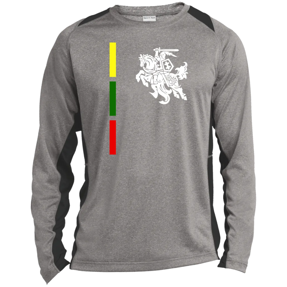 Warrior Vytis - Men's Long Sleeve Colorblock Activewear Performance T