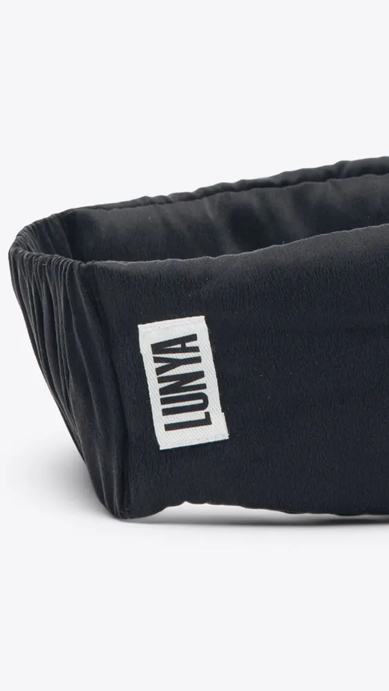 Washable Silk Sleep Mask - Immersed Black