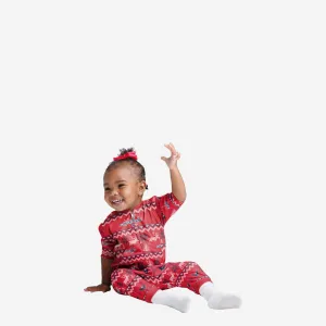 Washington Capitals Infant Ugly Pattern Family Holiday Pajamas