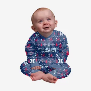 Washington Nationals 2019 World Series Champions Infant Family Holiday Pajamas