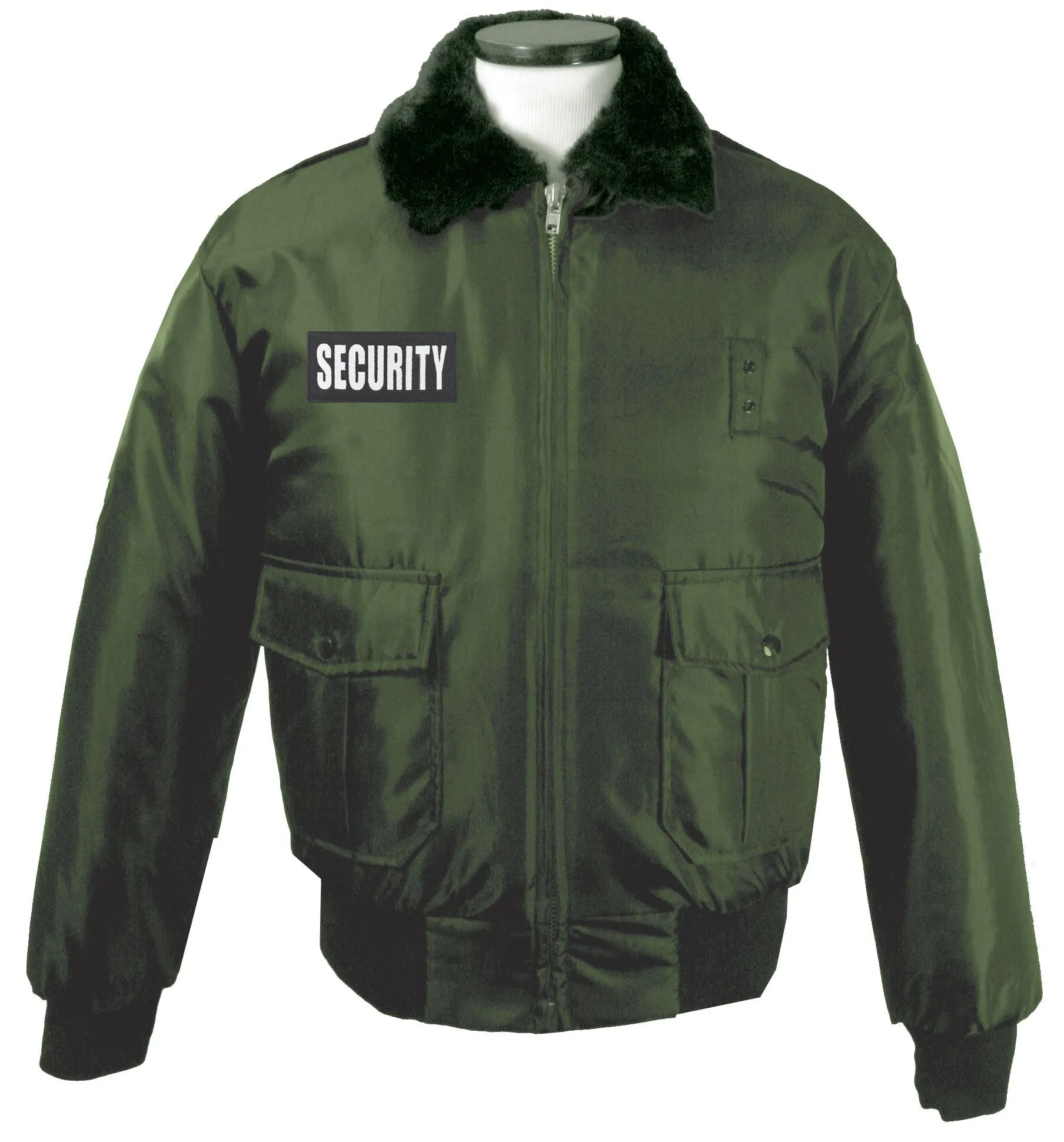 Watch-Guard Bomber Jackets with Reflective Security ID