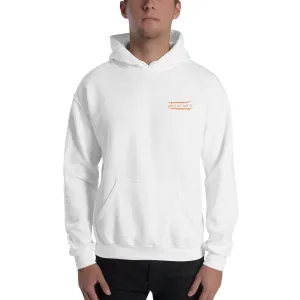 Watch Hill Surf Co. 'Parallel Boards' Unisex Hoodie - (Orange)