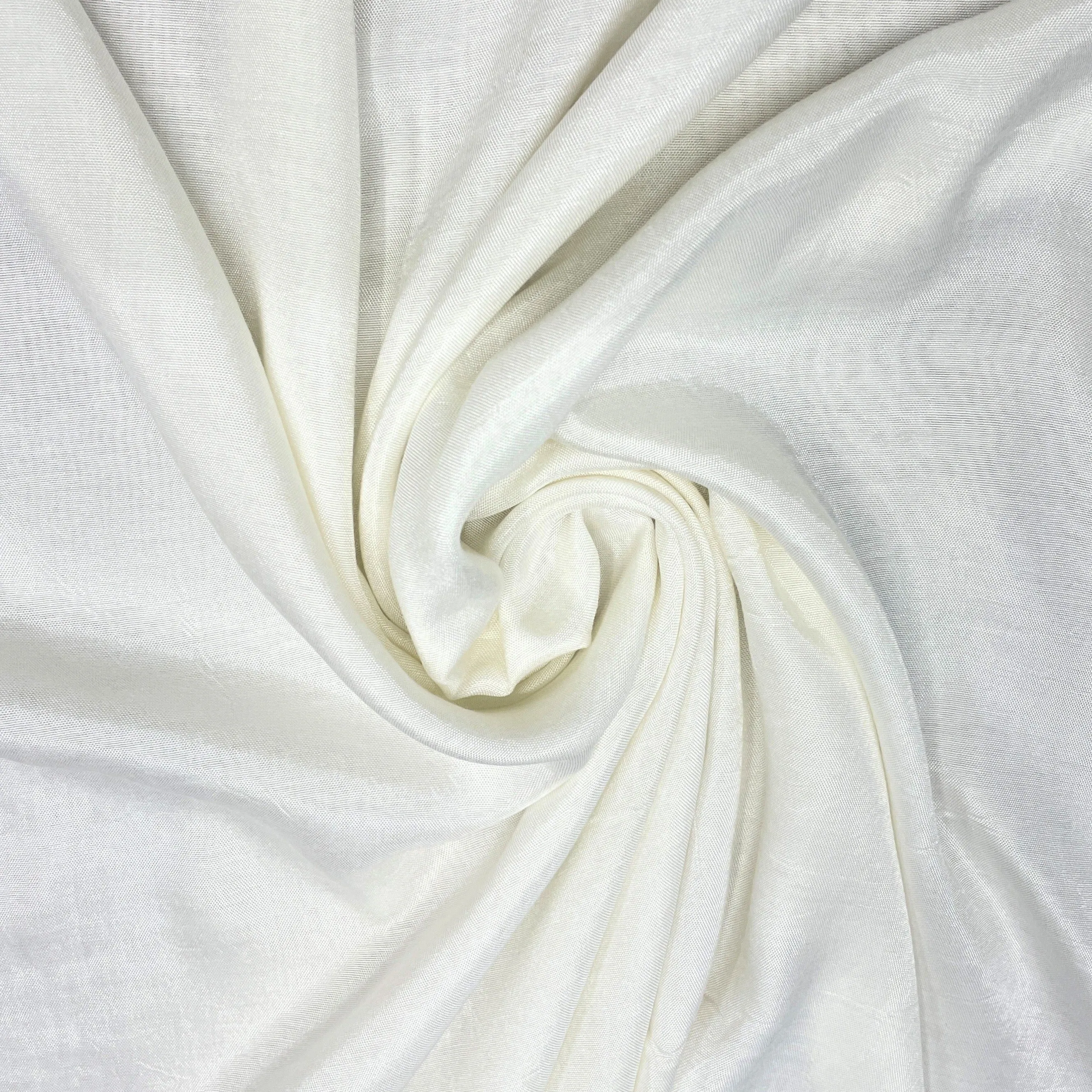 White Dyeable Solid Santoon Fabric