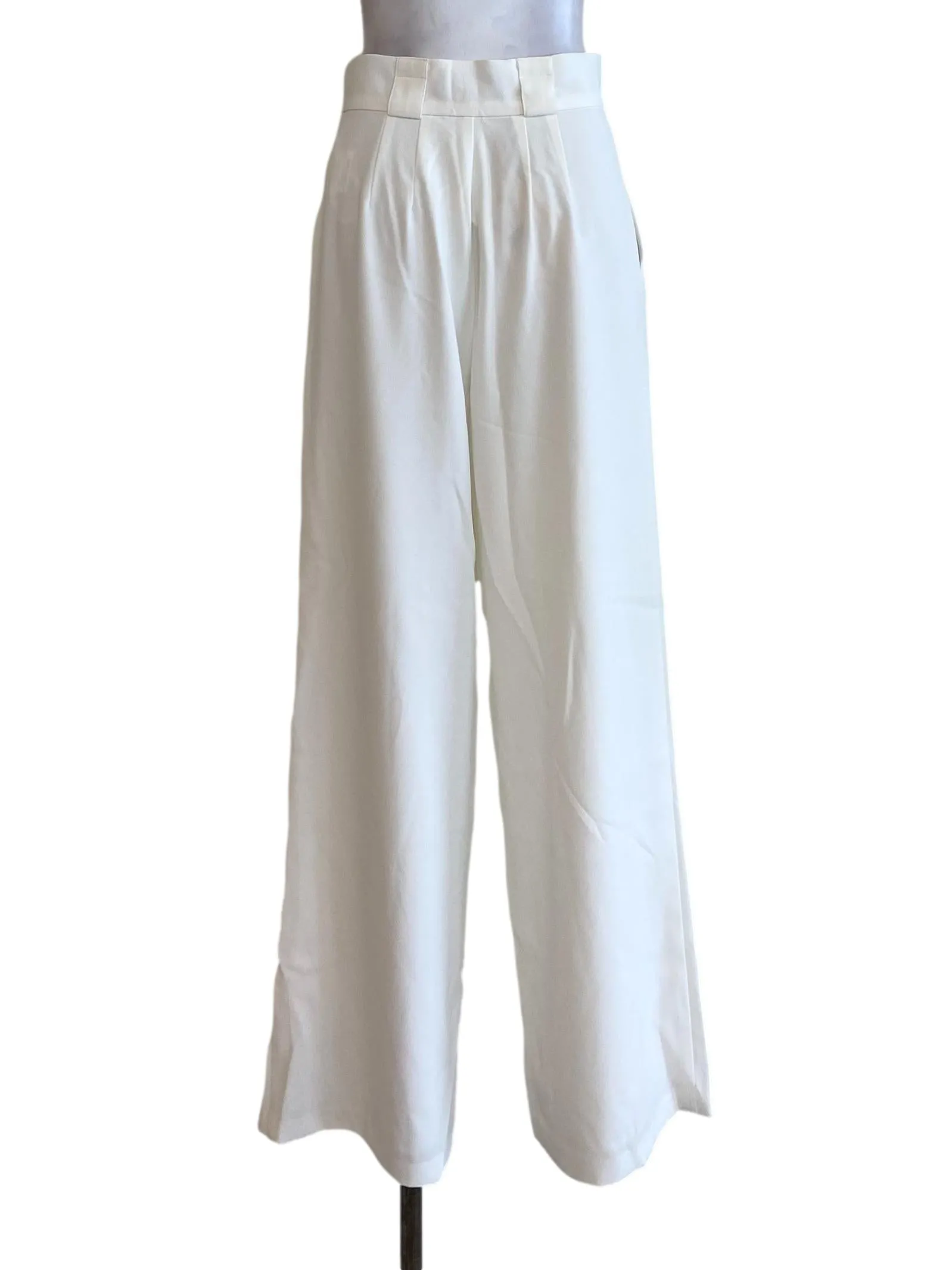 White Long Slack LB