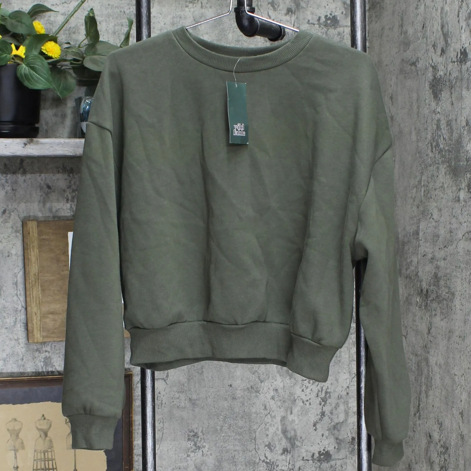 Wild Fable Women's Pullover Fleece Sweatshirt
