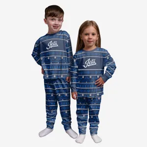 Winnipeg Jets Toddler Family Holiday Pajamas
