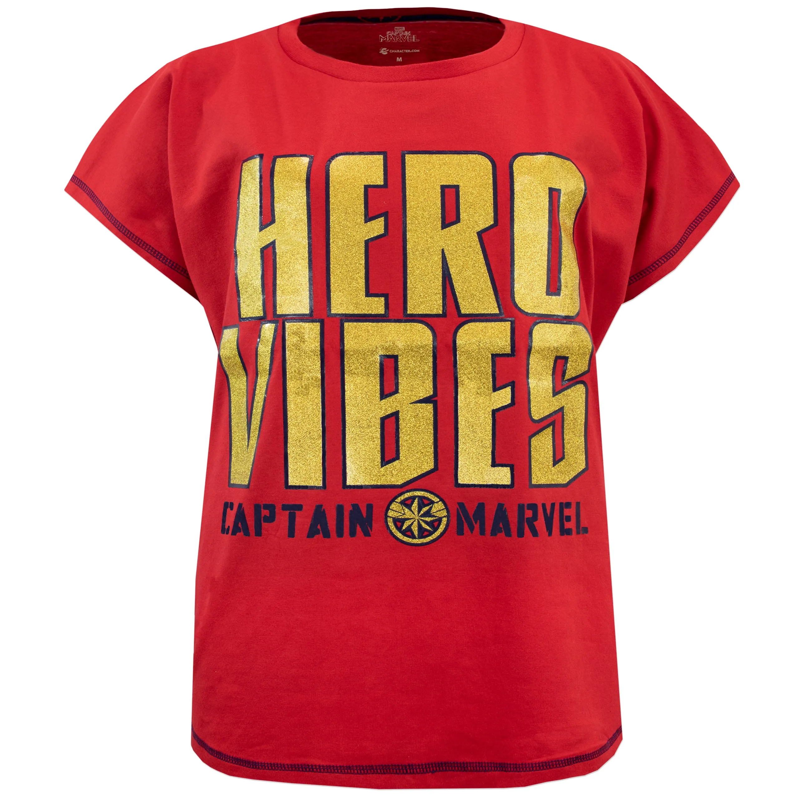 Womens Captain Marvel Pajamas