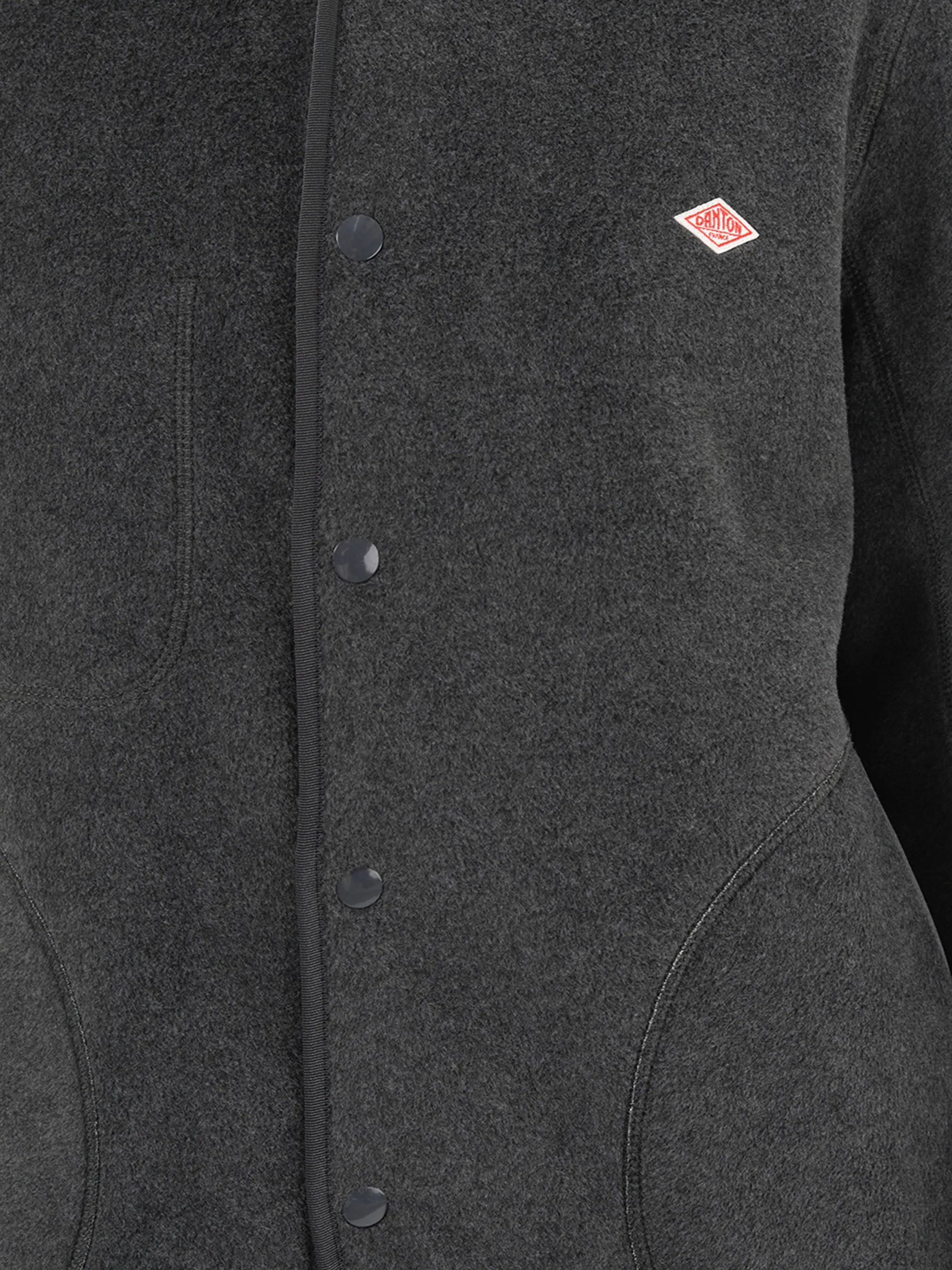 Women's Collarless Fleece Jacket