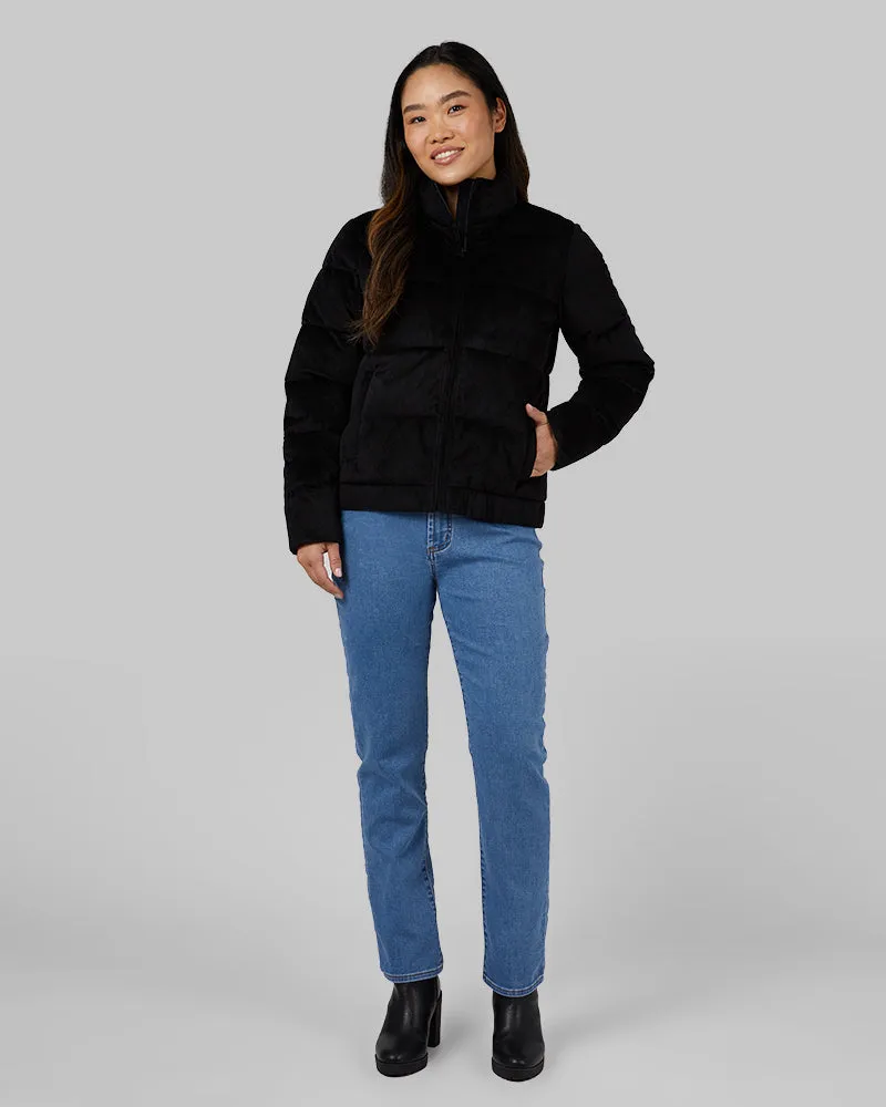 WOMEN'S CORDUROY POLY-FILL JACKET
