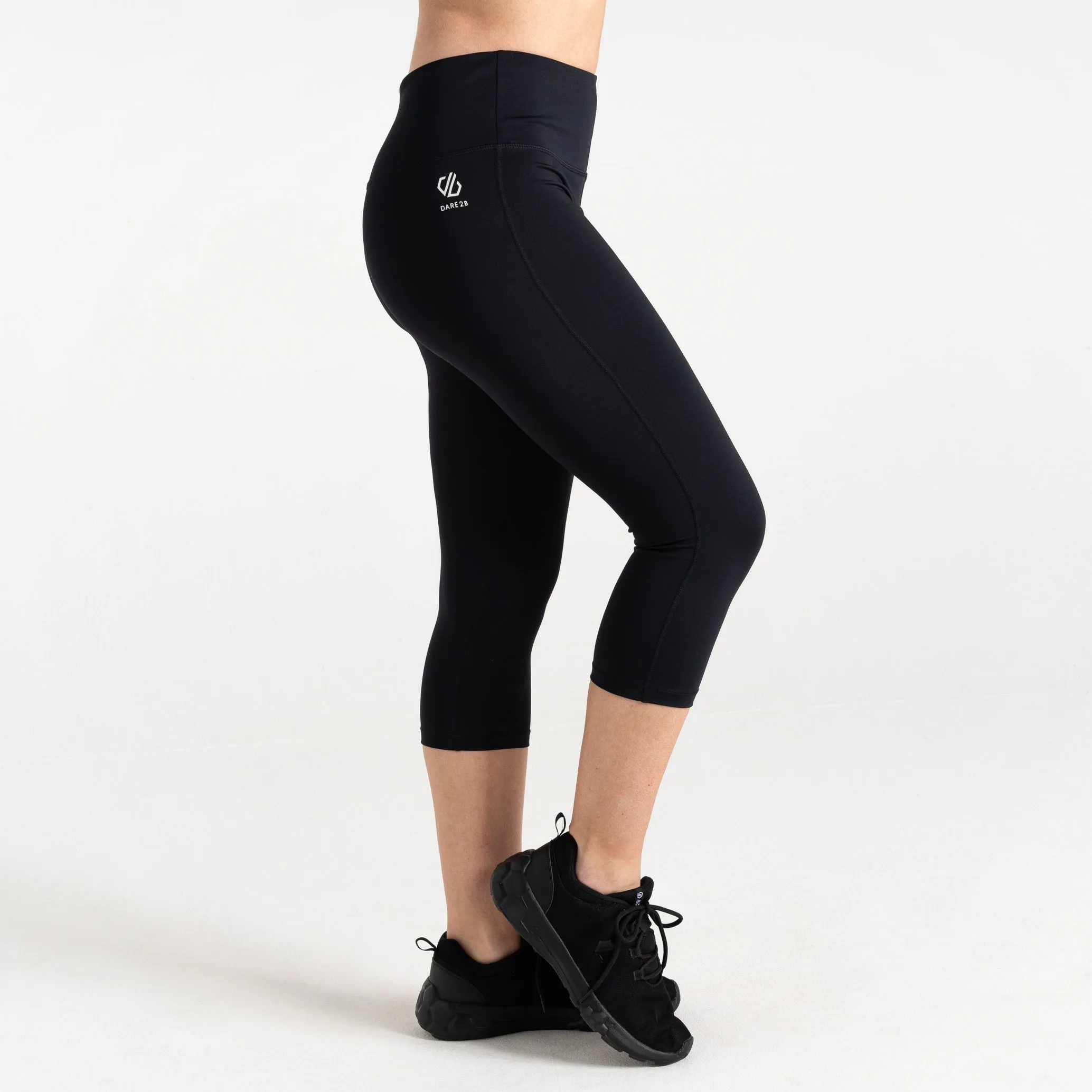 Women's Influential 3/4 Gym Leggings | Black