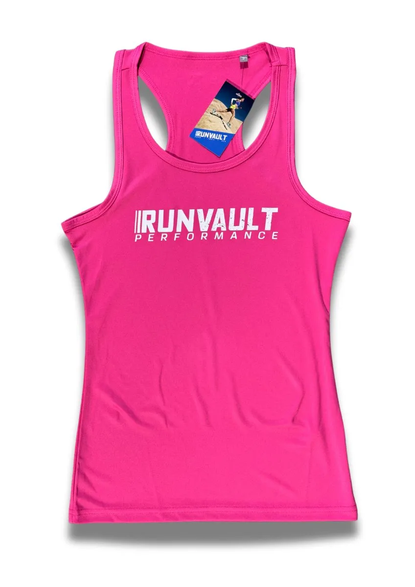 Womens Performance Active Dry® Running Singlet - Run Vault