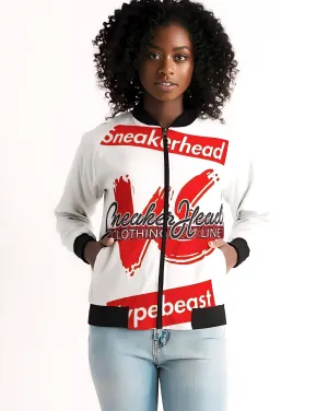Women's "Sneakerhead vs Hypebeast" Bomber Jacket