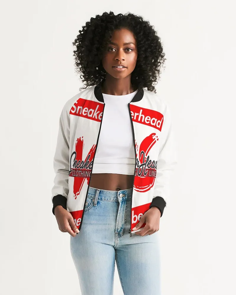 Women's "Sneakerhead vs Hypebeast" Bomber Jacket