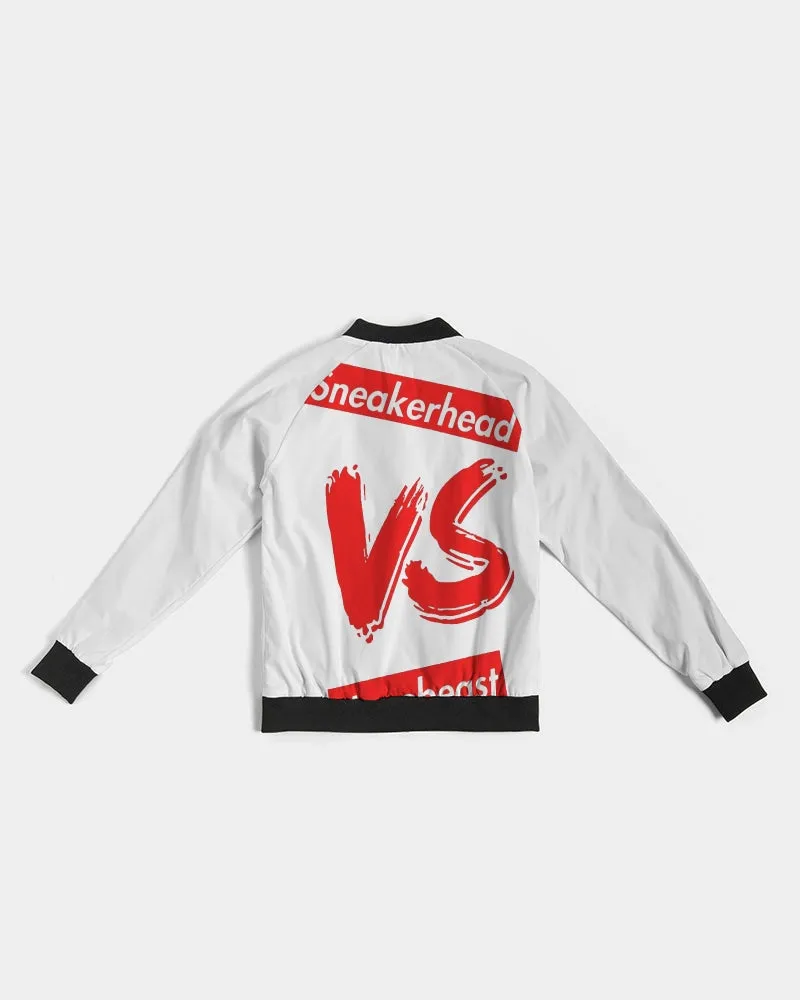 Women's "Sneakerhead vs Hypebeast" Bomber Jacket
