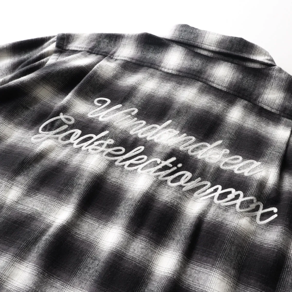 x God Selection Plaid Shirt WDS-C-GOD-23-Q3-04 Ombre