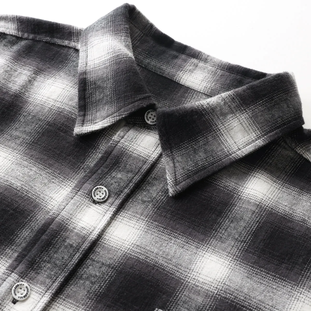 x God Selection Plaid Shirt WDS-C-GOD-23-Q3-04 Ombre