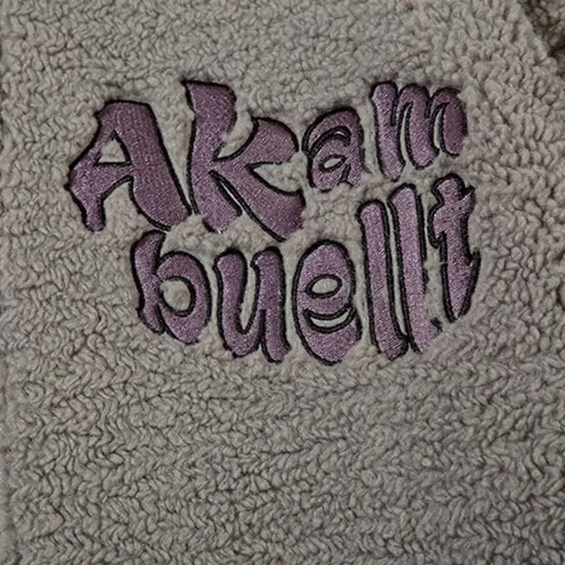 Y2K Plush Fleece Zip Jacket from the Y2K Streetwear Collection