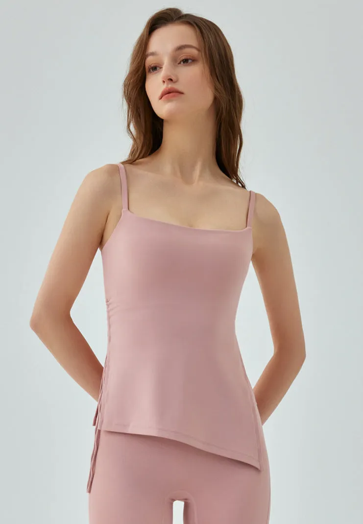 Yoga Tank Top for Women | Slim Fit Workout Tank with Built-In Bra Pads