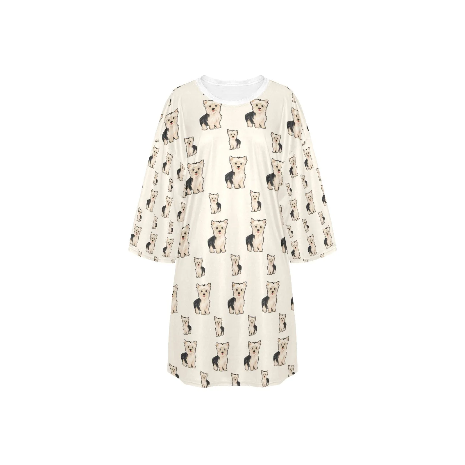 Yorkie Oversized Sleep Shirt