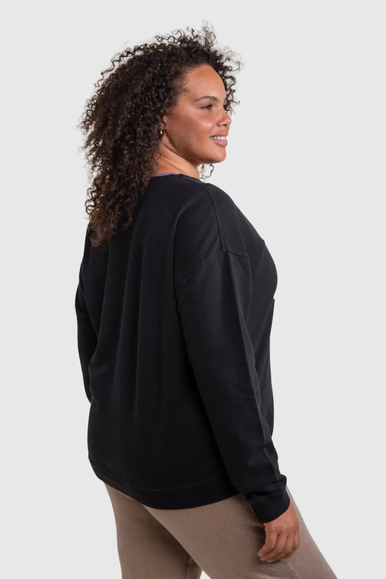 You're A Star Pullover Curvy - Black