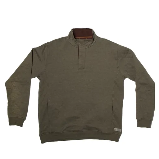 Youth Harper Quilted Snap Pullover- Pine Final Sale